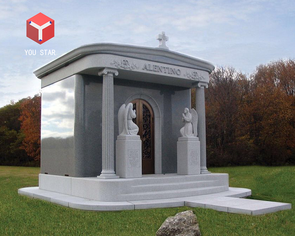 private  granite mausoleum